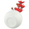 thumbnail image 3 of Artificial Plum Blossom Potted Plant In Pot Fake Home Office Table Ornaments, 3 of 9