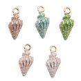 thumbnail image 4 of 10pcs Colorful Conch Sea Shell Starfish Charm Enamel Pendant for DIY Necklace Earrings Handmade Material Making Accessories, 4 of 5