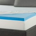 thumbnail image 3 of Zinus 2 Inch Gel Memory Foam Mattress Topper, Queen, 3 of 5