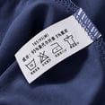 thumbnail image 4 of Besolor T-Shirts de Pyjama pour Femmes Grande Taille à Col Rond à Manches Longues Chemise de Nuit Fine Décontractée Confortable T-Shirts de Couleur Unie Vêtements de Nuit, 4 of 7