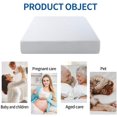 thumbnail image 4 of 100% Waterproof Breathable Bamboo Fabric Mattress Protector Bed Bug Proof Machine Washable-King Size, 4 of 8