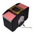 thumbnail image 4 of Yeacher Automatic Card Shuffler Electric Shuffler Battery-Operated Card Game Tool 2 Deck Poker Card Shuffling, 4 of 8