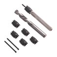 thumbnail image 4 of Ensemble de Coupe-Tige de Soudure HSS pour Perceuse, Outils de Puissance, Coupe-Trou en Métal Haute Résistance pour Soudure de Perceuse 9 Pcs, 4 of 8