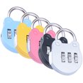 thumbnail image 1 of 5Pcs Household Locker Locks Convenient Padlocks Multi-function Combination Locks Home Accessory, 1 of 6