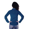 thumbnail image 3 of Moomaya Full Sleeve Cotton Collar Shirts For Womens Formal Plain Workwear, 3 of 6