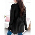 thumbnail image 2 of Cardigan en Tricot à Manches Longues pour Femmes avec Bouton Ouvert sur le devant, 2 of 3