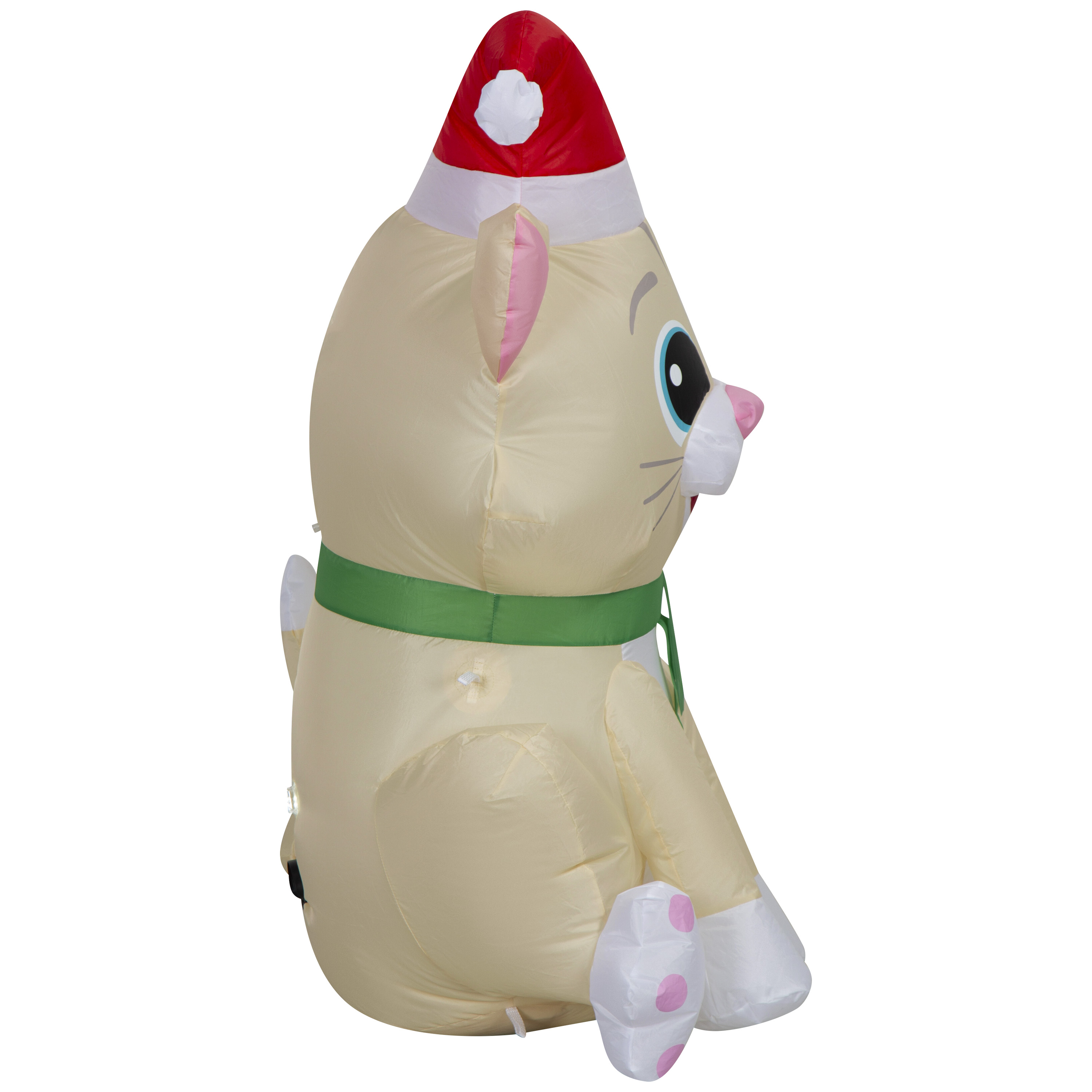 Chat de Noël gonflable de Noël pour jardin Airblown SM (WM)