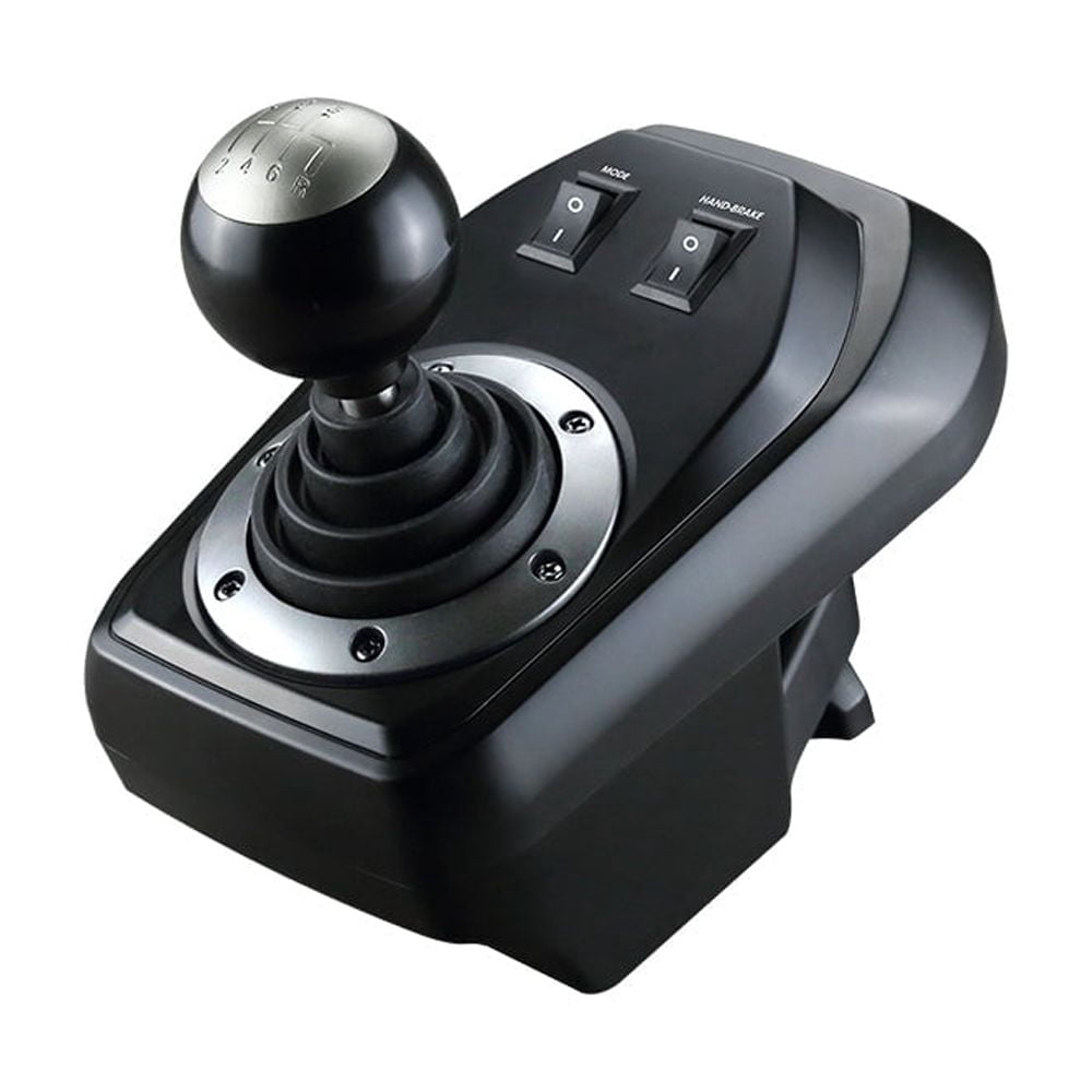 Volant de course Flashfire Monza avec levier vitesses en H et pédales pour PC, PS3, PS4, XBOX 360, ONE, Series X/S Nintendo Switch, Noir.