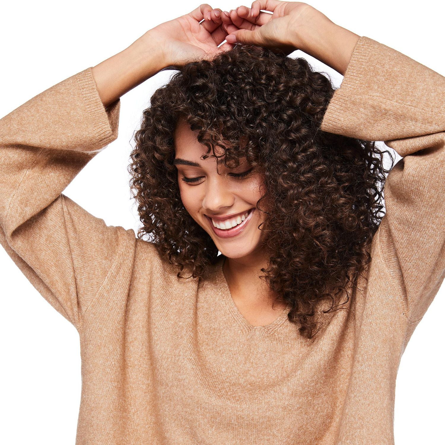 Chandail avec encolure en V George pour femmes