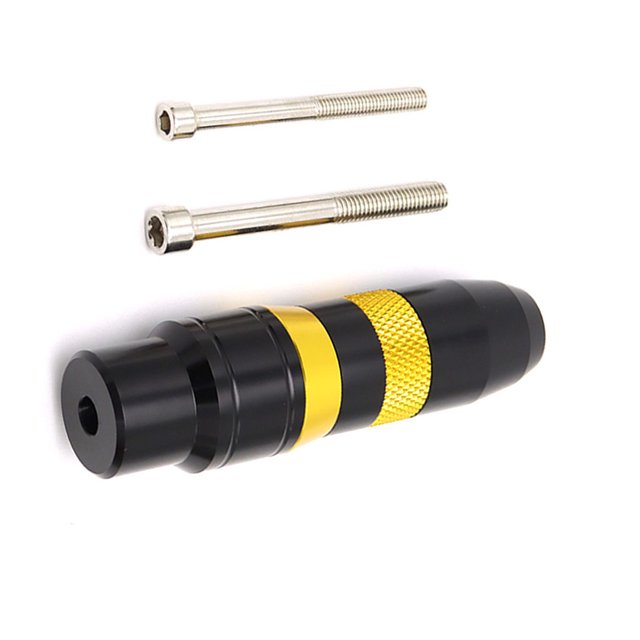 Baohd Motorbikes Anti-Fall Protector Small Anti Crash Caps Wide Application Useful Stainless Steel Shatter-Resistant Motorcycle Golden