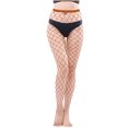 thumbnail image 3 of XZNGL Womens Fashion Socks Color Fashionable Perforated Socks Super Elastic Fishing Net Socks Toe Dense Mesh Socks, 3 of 4