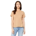 thumbnail image 2 of BELLA+CANVAS 6400 - T-Shirt en Jersey à Manches Courtes Décontracté, L, Sand Dune, 2 of 2