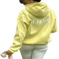 thumbnail image 4 of Femmes Printemps Automne Sweat à Capuche à Manches Longues avec Poche, 4 of 6