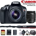 thumbnail image 1 of Canon EOS Rebel T6 DSLR Camera with 18-55mm Lens (1159C003) - Starter Bundle, 1 of 6