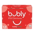 thumbnail image 2 of Bubly Strawberry Sparkling Water 12 x355 ml, Cans, 2 of 10