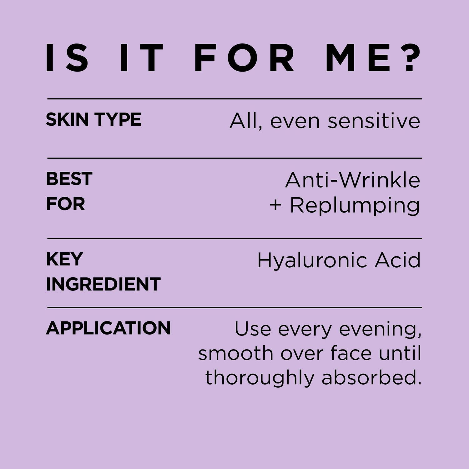 Hydratant de Nuit Repulpant Anti-Âge à l'Acide Hyaluronique + Fibroxyl / Revitalift Volume Filler
