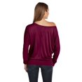 thumbnail image 3 of Bella + Canvas T-Shirt à Manches Longues Épaules Dénudées pour Femmes, 3 of 3