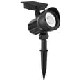 thumbnail image 1 of Mainstays Solar Powered Black LED Landscape Spot Light, 30 Lumens, 1 of 9