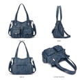 thumbnail image 4 of KL928 Women Large Purses Multi-Pocket Handbags PU Leather Tote Bag, 4 of 5