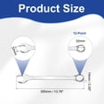 thumbnail image 2 of Combination Wrench 32mm Metric 12-Point Box and Open End 45# Carbon Steel, 2 of 7