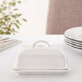 thumbnail image 2 of Le Creuset Plat à Beurre Européen en Grès, Blanc, 2 of 7