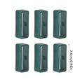 thumbnail image 2 of 6PCS Silicone Watch Strap Buckles - 24mm, Lightweight, Durable, Holds Extra Straps In Place, 2 of 2