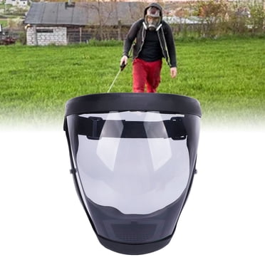 Bouclier Facial, Grande Zone d'Observation Ergonomique Intégrale Super Protecteur Antibuée pour Moudre et Couper Noir