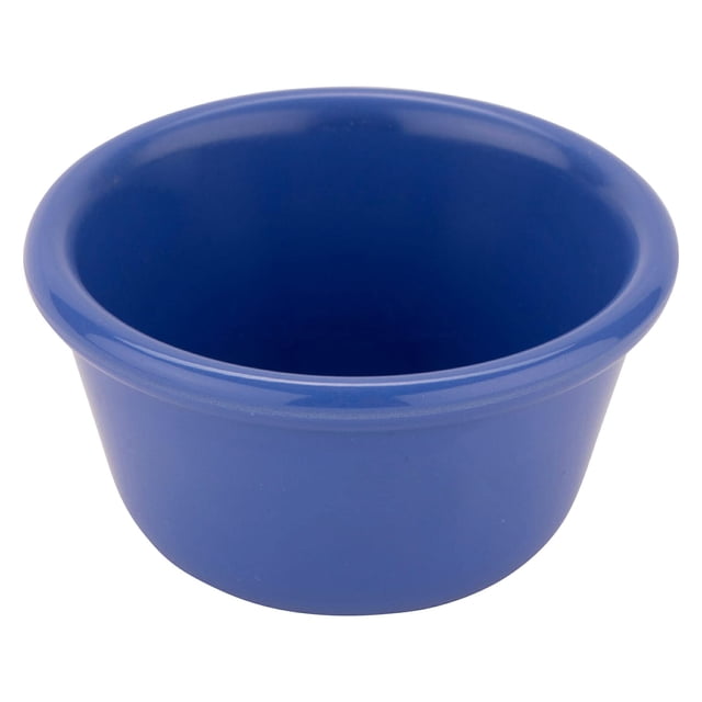 G.E.T.RM-400-PB Ramequin de 4 oz Résistant aux Chocs en Mélamine Bleu Paon (Lot de 12)