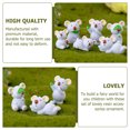 thumbnail image 2 of 6Pcs Resin Koala Bear Figurines Lovely Animals Decorations Desktop Decorations, 2 of 8
