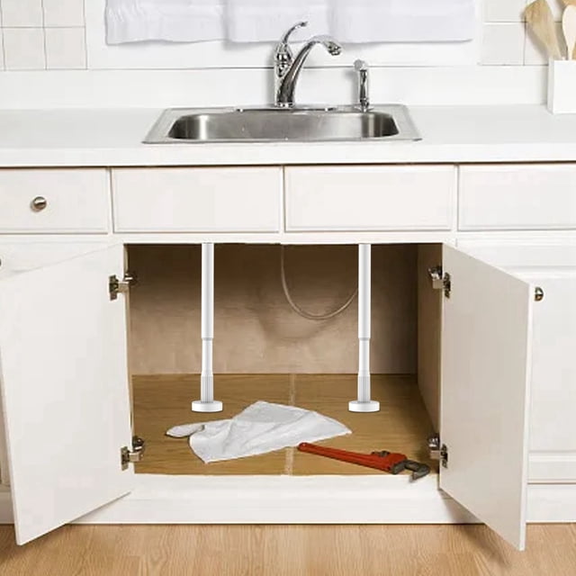 Perche de Support Télescopique Système de Support Réglable Armoire Perche de Support Réglable Tige 30 50cm/50 80cm Support de Levage d'Armoire pour Armoire Sofa