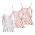 thumbnail image 1 of Timegard Womens Tank Tops with Built in Bras Scoop Neck Adjustable Spaghetti Strap Comfy Bottom Camis, 1 of 6
