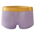 thumbnail image 3 of Men's Low Rise Athletic Underwear with Patchwork Design for Casual Wear and Sports, 3 of 3