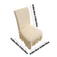 thumbnail image 3 of Office Chair Cover Detachable And Washable Chair Covers Are Elastic Chair Covers That Are Easy to Install And Clean, Suitable for Home Kitchens, Banquets, And Hotel Chair Covers, 3 of 7