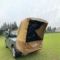 thumbnail image 2 of Auvent Extérieur de Tente pour Extension de Hayon de Voiture Brun pour Coffre de VUS, 2 of 8