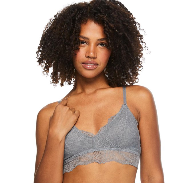 No Boundaries Women's Lace Edge Bra