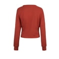thumbnail image 3 of XZNGL Cardigan pour Femmes Chandail Mode Femmes Uni Col en V Boutons Décontracté Extensible Tricoté Cardigan Manteau, 3 of 9