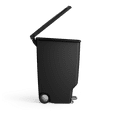 thumbnail image 4 of Simplehuman 40 Liter / 10.6 Gallon Slim Kitchen Step Trash Can With Secure Slide Lock, Black Plastic, 4 of 7