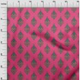 thumbnail image 2 of oneOone Silk Tabby Fabric Leaves & Floral Block Decor Fabric Printed BTY 42 Inch Wide, 2 of 5