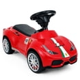 thumbnail image 4 of VOLTZ TOYS Ferrari Licensed Kids Ride On Car, Foot-to-Floor Baby Walker & Sliding Toy with Horn and Steering Wheel - Red, 4 of 4