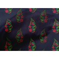 thumbnail image 4 of oneOone Cotton Poplin Fabric Leaves & Floral Block Print Fabric BTY 42 Inch Wide, 4 of 4