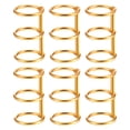 thumbnail image 1 of 6pcs Practical Binding Rings Loose Leaf Binding Ring DIY Notebook Coils, 1 of 8