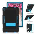 thumbnail image 3 of Mignova for Lenovo Tab P11 Case,Heavy-Duty Drop-Proof Shock-Resistant Rugged Protective case(with Stand) for Lenovo Tab P11/P11 Plus 11 inch Tablet+Screen Protector(Black/Blue+1 Pack), 3 of 7