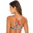 thumbnail image 3 of RELLECIGA Haut de Bikini Rehausseur pour Femme, devant Torsadé, Maillot de Bain à Armatures, 3 of 7