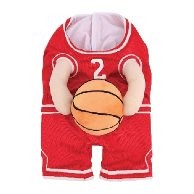 Thinsony Fun Basketball Clothing For Dogs Must-have For Sports Fans Providing Safe Basketball Clothes Red M