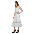 thumbnail image 2 of Moomaya Robe Longue Maxi Unie pour Femmes à Bretelles Réglables Vêtements d'Été, 2 of 6