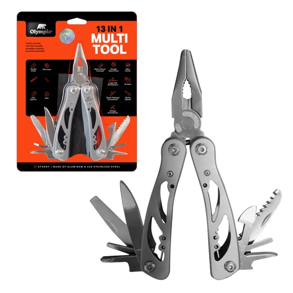 Olympia Multitool 13 Functions – Silver