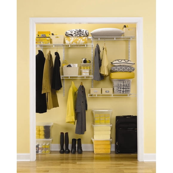 Rubbermaid 5'-7' Multi-Purpose Closet Kit