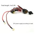 thumbnail image 4 of Car Cigarette- Lighter Socket 1 M 14 AWG Cigarette- Lighter Connection Cable 12 V / 24 V DC Cigarette- Lighter Adapter, 4 of 4