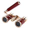 thumbnail image 1 of HOARBOEG Lunettes d'Opéra 3X25 Jumelles Mini Jumelles Portables avec Poignée Pliable pour Concert Musical, 1 of 7