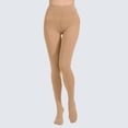 thumbnail image 4 of Women's Solid Color Soft Opaque Tights with Comfortable Stretch for Everyday Wear, 4 of 4